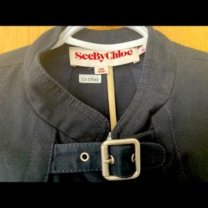 Moto-style Trench Coat See By Chloe